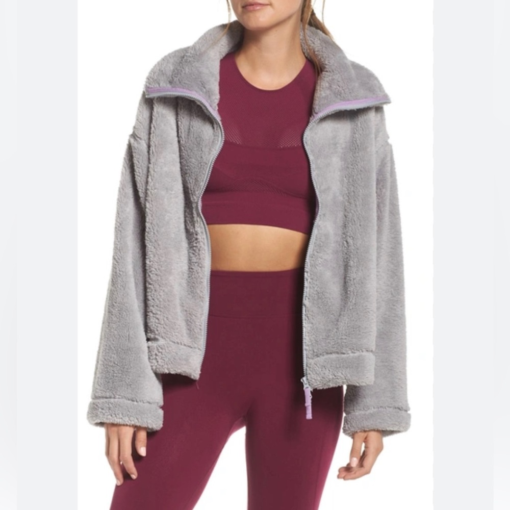 Free People Dazed Fleece Jacket Size Large